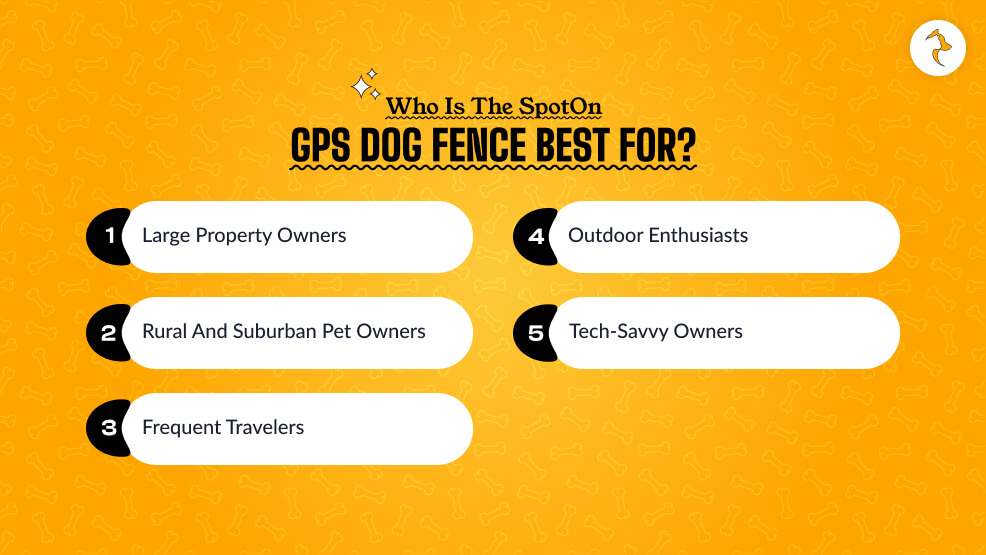 Who is the SpotOn GPS Dog Fence Best For