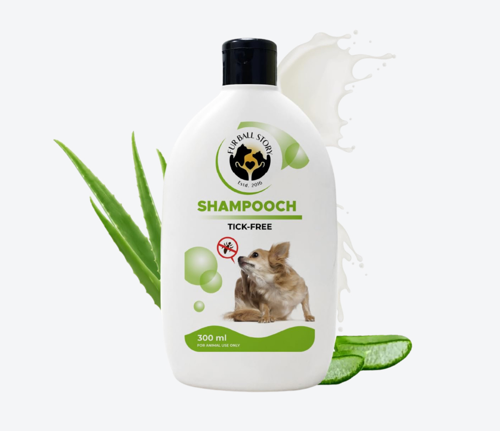 Fur Ball Story Tick & Flea Ayurvedic Dog Shampoo