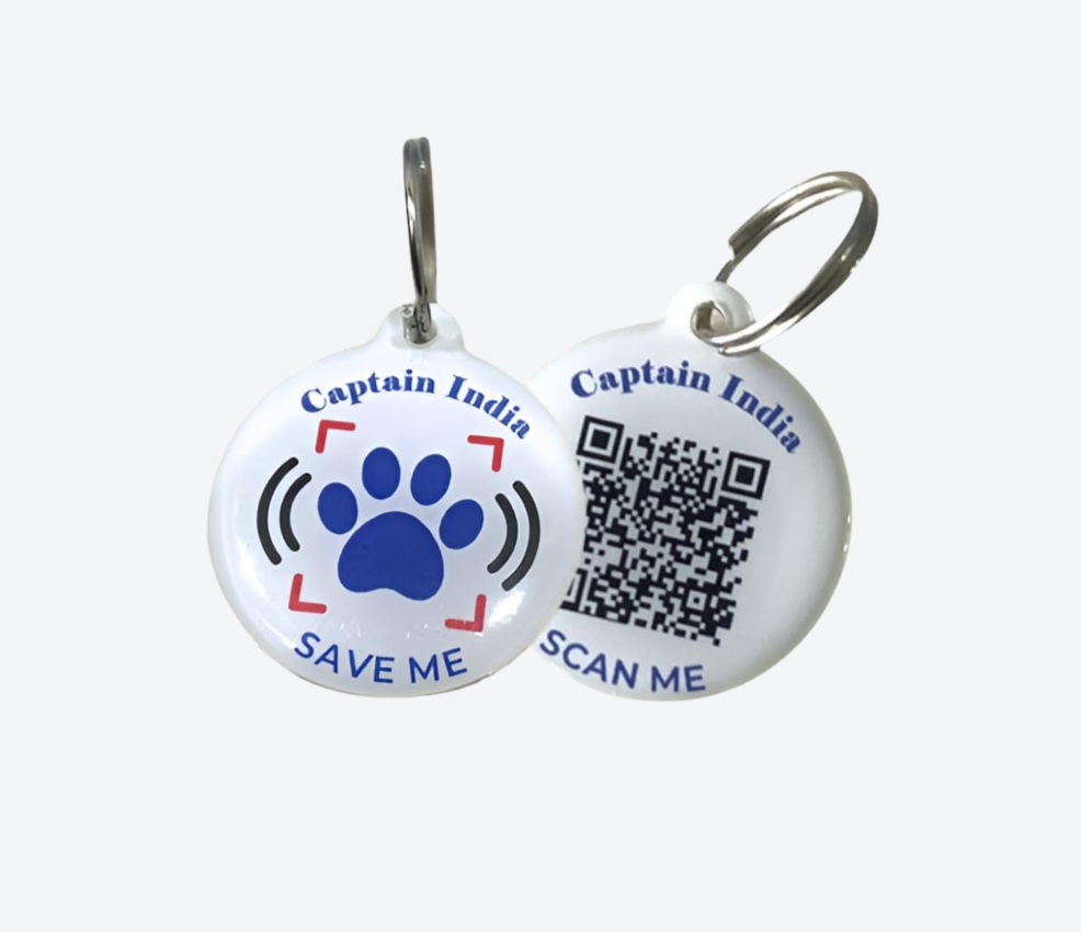 Captain India's PVC NFC QR Tag