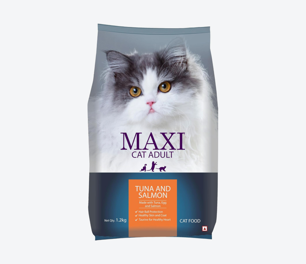 Maxi Tuna & Salmon Dry Cat Food