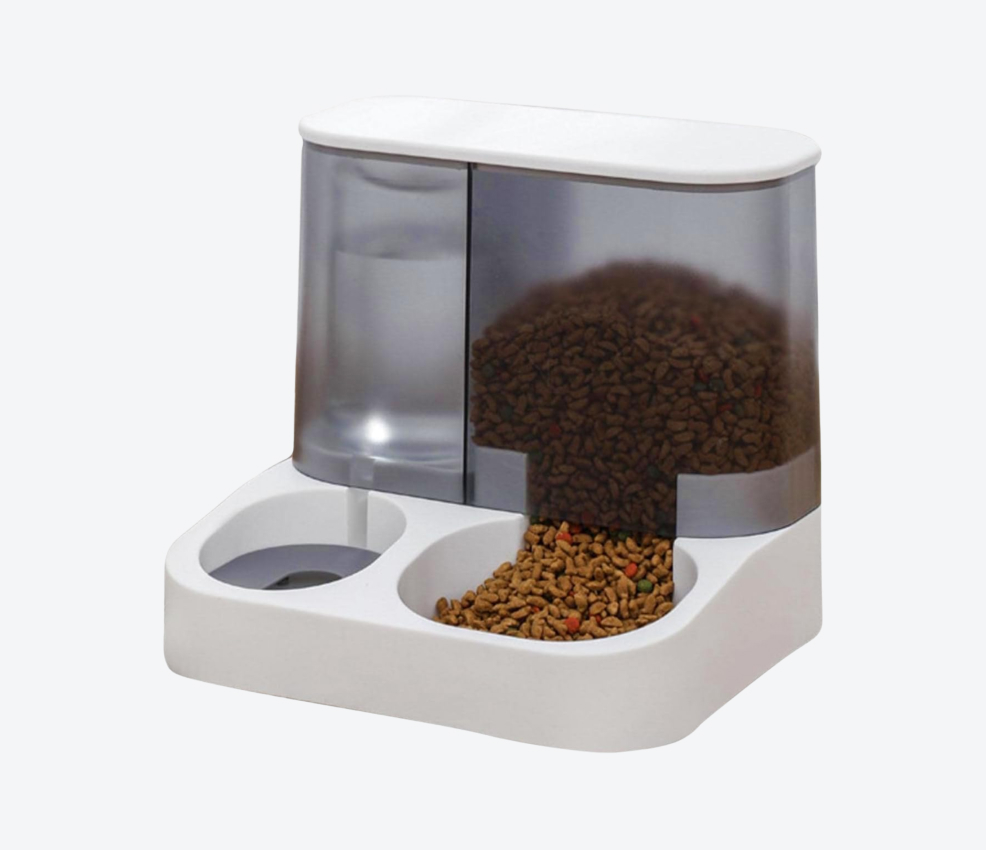 PetVogue 2 In 1 Automatic Food Feeder And Water Dispenser