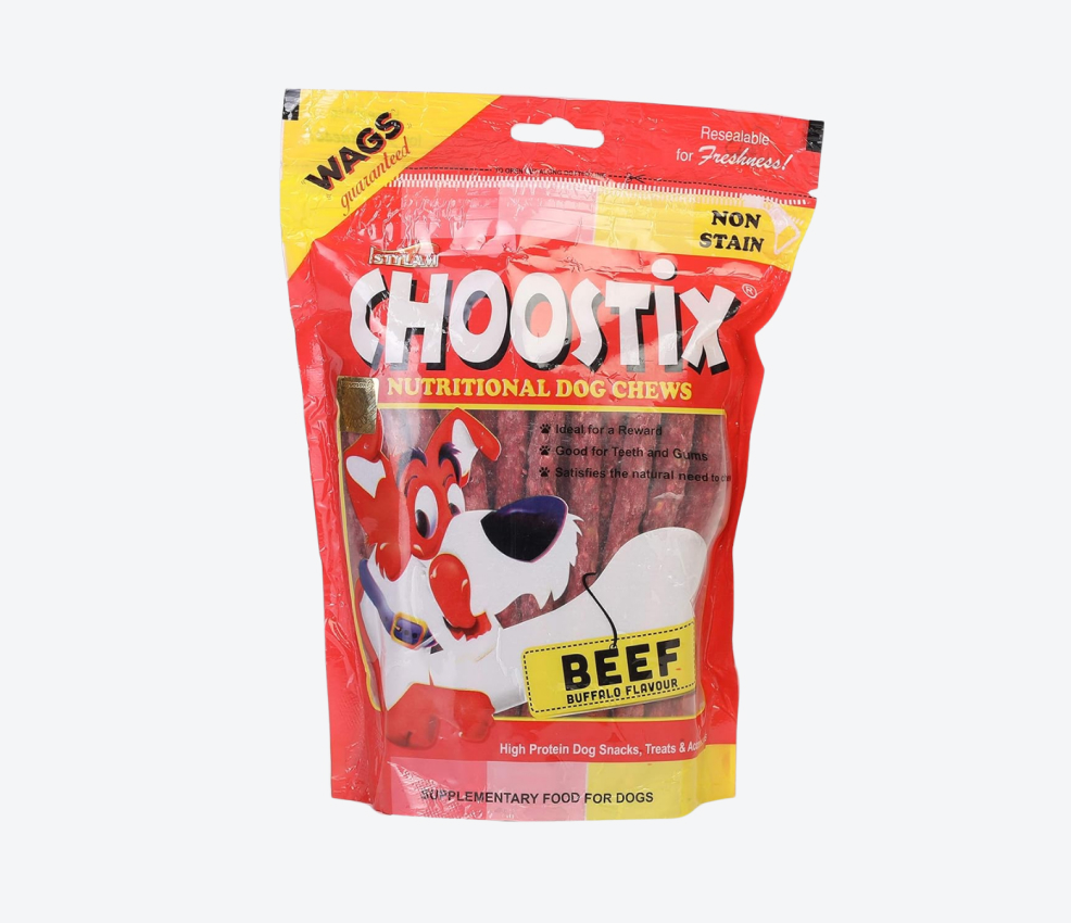 Choostix Beef Dog Treat