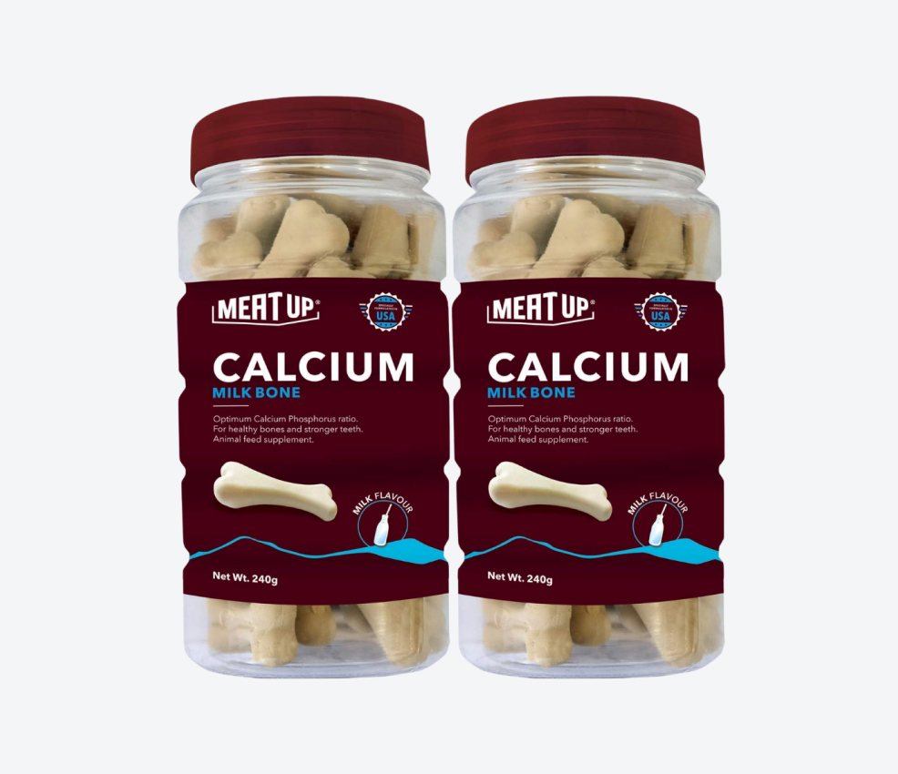 Meat Up Calcium Bone Jar
