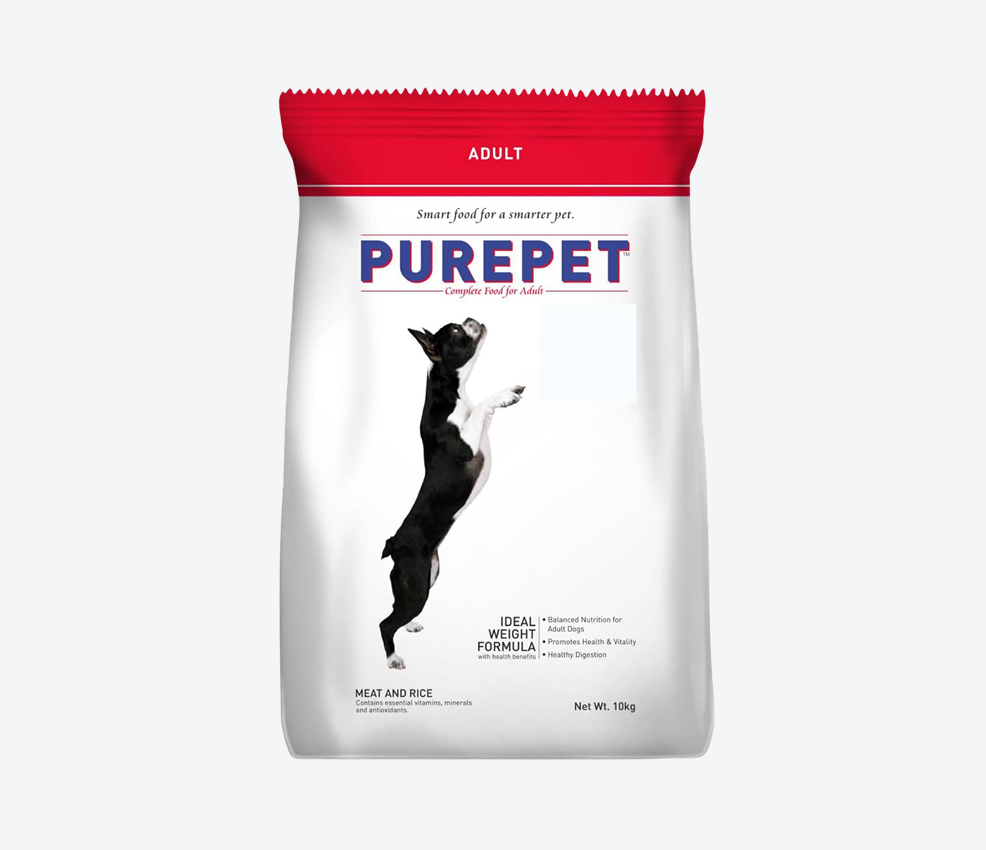 Purepet Meat And Rice Adult Dog Food