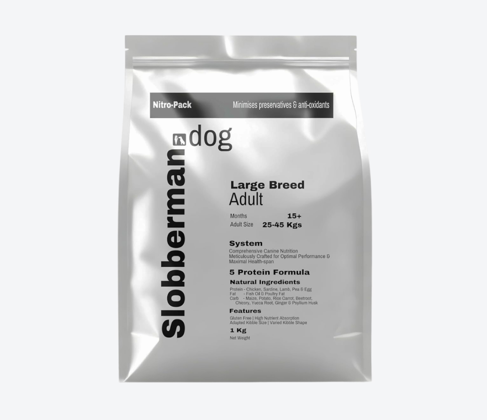 Slobberman.Dog Large Breed Adult Dry Dog Food